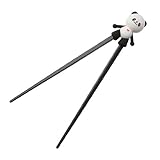 MaylFre Chic Panda Essstäbchen Nettes Plastik Essstäbchen Mit Silikon-Guide Ausbildung Steckern Hilfen Für Baby-Kind-1p