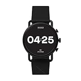 Skagen Smartwatch HR Falster 3 X by KYGO: Tracking der Herzfrequenz, Google Assistant, Smartphone Benachrichtigungen, Aktivitätstracking, Google Pay und GPS