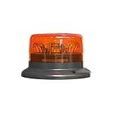 OSRAM LIGHTsignal LED BEACON LIGHT, LED-Rundumleuchte 360°, gelbe Blinkleuchte, straßenzugelassene Warnleuchte für PKW, LKW und Nutzfahrzeuge mit 3-Bolzen-Befestigung
