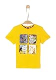 s.Oliver Junior Jungen 404.10.004.12.130.2037863 T-Shirt, 1380 Yellow, 104-110