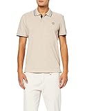 TOM TAILOR Herren 1028247 Basic Polo T-Shirt, 27679 - Cosy Soft Beige Melange, XL