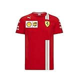 PUMA Herren Ferrari Team T-Shirt, Rosso Corsa, XXL