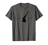 Gardasee See Umriss Silhouette Lago di Garda Urlaub Italien T-S