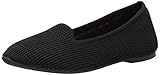 Skechers Damen Cleo-Psychic Ballerinas, schwarz/schwarz, 38.5 EU