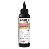 alphazoo Früher Vogel flüssige Wurmkur 100 ml natürliches Ergänzungsfuttermittel aus Kräutern für Magen und Darm zur Begleitung bei Einer Wurmkur & Wurmbefall für H