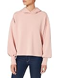 Scotch & Soda Maison Damen Hoodie mit überschnittener Schulterpartie Kapuzenpullover, Dusty Rose 0494, L
