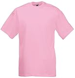 Fruit of the Loom Herren T-Shirt rosa Light Pink X-Larg
