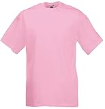 Fruit of the Loom Herren T-Shirt rosa Light Pink X-Larg