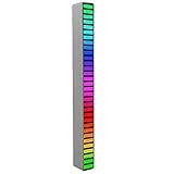 Kaxofang LED Streifen Licht RGB Sound Steuerung Pickup Rhythmus Licht Steuerung Auto AtmosphhRe Licht Leiste USB C Bunte Musik Umgebungs Lamp