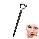 Wimpernkamm Lockenwickler Wimpern Separator Applikator Augenbrauen Pflege Pinsel Werkzeug Brauen Pinsel Kamm(Schwarz)