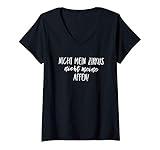 Damen Lustiges - Nicht mein Zirkus nicht meine Affen - Geschenk T-Shirt mit V