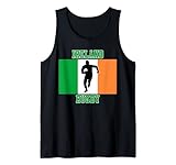 Irland Rugby mit irischer Flagge Tank Top