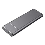 Externe Festplatte SSD 1Tb 2Tb Ultra Dünn Mini Tragbare Externe Festplatte Solid State Drive Slim Festplatten-Laufwerk Datenspeicher Externe USB 3.1/Typ-C,kompatibel mit PC/Laptop/Desktop/M