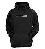Generic Lucille Negan Walking Dead Wood Stick_KK018826 Hoodie Fan Art Design Sweater Fashionable Hoodies Cotton Christmas - XL - Black
