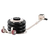 Tragbarer Wagenheber mit 3 Tonnen, Kapazität 6600 lbs, mit 3 Tonnen, Wagenheber, schnelles Heben von Autos bis 40,6 cm (16 Zoll) Hö