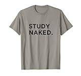 Studieren Sie Nackt Lustig College Student Prüfung Cram Test Prep T-S