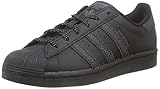 adidas Herren Superstar Sneaker, Core Black/Core Black/Core Black, 38 EU