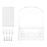 2 in 1 Tischständer, stabil an der Wand montiert 2 in 1 transparente Halterung für Lautsprecher für Küchenb