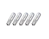 Kummert Business Glühlampe Tacholampe Glassockellampe Signallampe T5 12V 1,2W W2x4.6D 1,2 Watt (5)