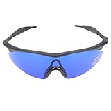 FZALYB Golf-Suchbrille, professionelle Golfball-Suchlinsen, Brille mit Glastuch, linsenschonende Sonnenb