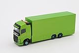 herpa Volvo FH4 Koffer Rennsport Wohnmobil grün lackiert Umbau /H12619