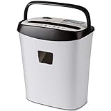 SCDFDJ Professional Grade High Security 12-Blatt-Micro-Cut Papier/CD und Kreditkarte/Bürobedarf Hacker Shredder, 15L Office Home Kleine M