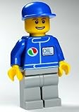 LEGO City - seltene MINIFIGUR Mechaniker oct063 - Tankstelle O