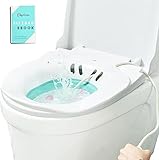 EKARIAN Sitzbad | Sitzbadewanne | Podusche | Hämorrhoiden | Popodusche | WC Dusche | Bidet Toilettenaufsatz | Sitzbad für Toilette | Vaginalspülung | gegen Blasenentzündung