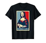 Mona Lisa Leonardo Da Vinci Poster Style Pop Art T-S