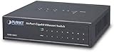 Planet Gigabit Ethernet Switch (External Power) 16-Port 10/100/1000Mbps Metal C