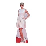 STAR CUTOUTS Celebrity Standee Taylor Swift Tischplatte aus Pappe, klein, 182 x 63 x 182 cm, Mehrfarbig