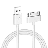 USB Ladekabel [Apple MFi Zertifiziert] 30-Pin USB Kabel 1,2m Apple Datenkabel Ladekabel Synchronisieren-Kabel für Phone 4, 4s, 3G, 3GS,