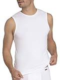 Skiny Herren Tank Top Essentials, Weiß (White), M