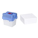 WENKO Feuchtigkeitskiller 5 kg - Raumentfeuchter, Polypropylen, 29 x 29 x 24 cm, Grau & Raumentfeuchter Cube Nachfüller 500 g - Luftentfeuchter, Nachfüllpack, Calciumchlorid, 10 x 5 x 10 cm, Weiß