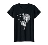 Pusteblume shirt I Glücksbringer Blumenmotiv Pusteblume T-S