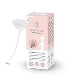 Ardo FERTI-LILY Kinderwunsch Empfängnishilfe – Natürliches, sanftes, hormonfreies Hilfsmittel zum schwanger werden – 100% medizinisches Silikon - Klinisch g