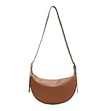 SoeHong Damen Fashion PU Leder Solid Color Schultertasche Crossbody Taschen Frauen Casual Kleine Knödel Handtaschen Geldbö