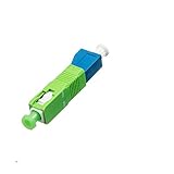 Without brand LT-Home, 1pc SC/APC-LC/UPC Single Optical Adapter SC-Stecker auf LC Female Fiber Optic Adap