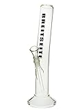 Breitseite Bong mit Rundfuß gebogen - 40 cm, 18,8 mm - Head&Nature Bong-Kollek