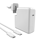 96W USB C Ladegerät kompatibel mit Mac Book Pro, Ersatz für USB-C 87W, 61W, 30W Netzteil, kompatibel mit Mac Book Pro16 Zoll 15 Zoll 2016 2017 2018 2019 2020, Mac Book Air 13 Zoll 2018 2019 2020