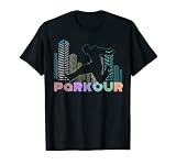 Parkour Shirt Jungen Vintage Light Style Retro City Freerunner T-S