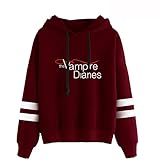 LIZCX Herren Und Damen Plus Kaschmir Sweatshirt The Vampire Diaries Hoodie Frühling Und Herbst Plus Size Pullover Casual All-Match (XS-4XL)