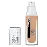 Maybelline New York Wasserfestes Make up, Foundation mit hoher Deckkraft, Langanhaltendes Gesichts-Make-up, Super Stay Active Wear, Farbe: Nr. 30 Sand (Hell) 1 x 30