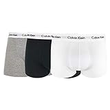 Calvin Klein Herren Drei Stück Trunk Multi,Mehrfarbig (998 Black/White/Grey Heather),M