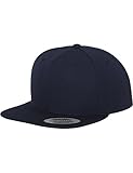 Yupoong Unisex Classic Snapback Cap Kappe, navy, Einheitsgröß