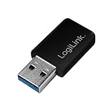 Logilink WL0243 WLAN USB 3.0 Ultra Fast 1200 MBit/s 11ac Dual Band Adapter, schw