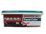 Baufix Wandfarbe Trend-Color Farbwahl Seidenmatt 2,5 L, Farbe:k