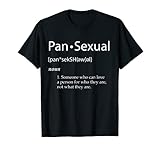 Pan-sexual Definition - Pansexual Pride LGBT Gay Pan-sexual T-S