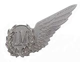 1000 Flags Loadmaster LM Royal Air Force RAF MOD Single Wing Nickel Pin Badge B