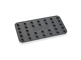 Leifheit Silikon Bügelunterlage, rutschfeste Bügeleisenablage, hitzebeständige bis 250°C, Bügeleisen Unterlage 25,5x14cm, zum kurzfristigen Abstellen des Bügeleisens, pflegeleichte Silikonablag